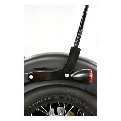 968340 - Cycle Visions, rigid sissy bar side plates. Black