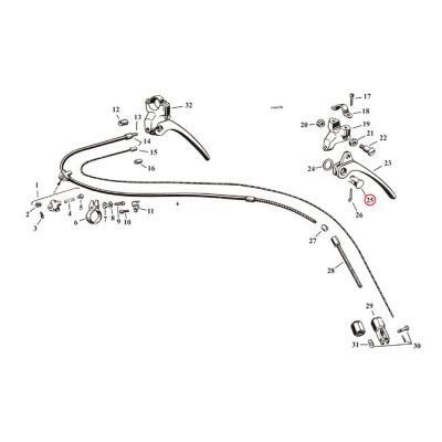 970449 - Samwel Bushing, handlebar brake lever