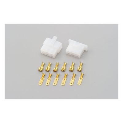 970851 - MCS Type 250 connector kit. 6-pin. Reverse lock