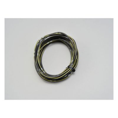 970882 - MCS Electrical wire. 2 meter 0.75sq. Black/yellow