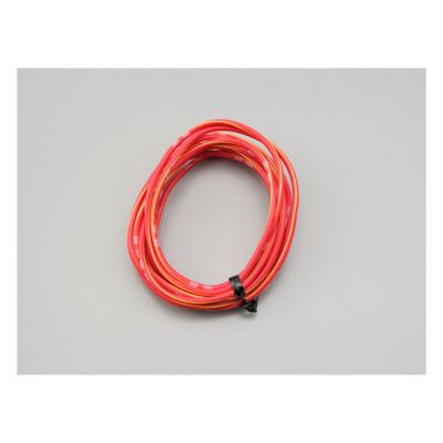 970884 - MCS Electrical wire. 2 meter 0.75sq. Red/yellow