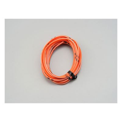 970888 - MCS Electrical wire. 2 meter 0.75sq. orange/white