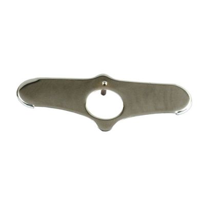 971463 - Samwel Lockplate, negative offset Springer fork stem nut. Chrome