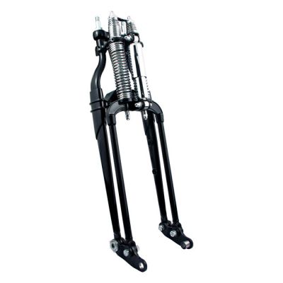 971595 - Samwel Reproduction FLST Softail Springer fork. Black/Chrome