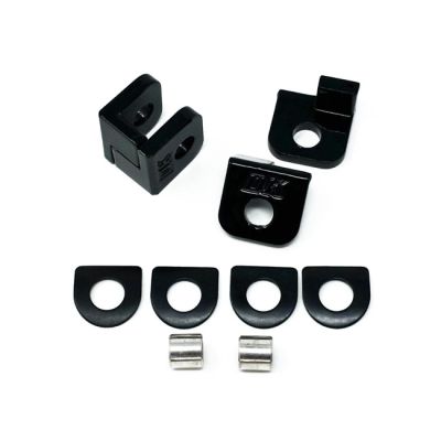 974957 - DK Custom Products, Softailfootpeg adapter bracket kit