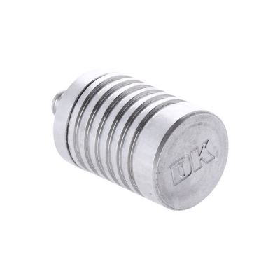 974958 - DK Custom Products, 4 stage billet catch can. Clear