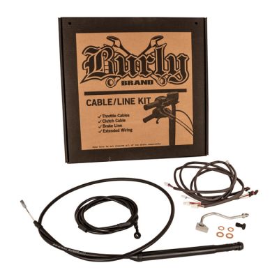 975053 - Burly, Apehanger Cable/Line Kit 18