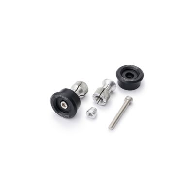 975336 - Daytona, bar end mirror adaptor set. Black