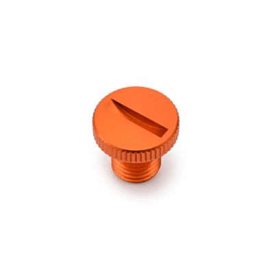 975340 - Daytona, mirror hole plug. Orange. RHT