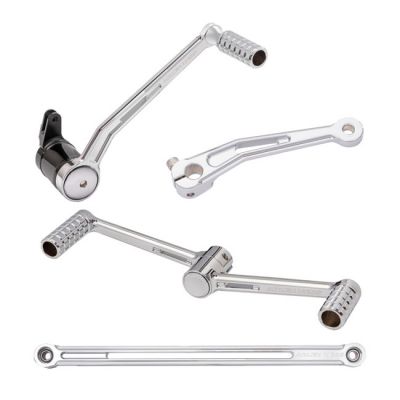 975507 - Arlen Ness, Speedliner heel/toe foot control kit. Chrome