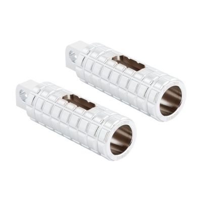 975522 - Arlen Ness, Speedliner foot peg set. Chrome