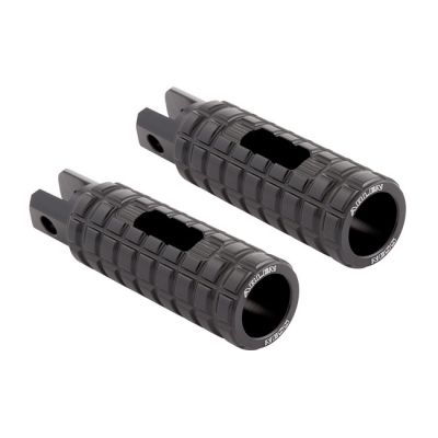 975523 - Arlen Ness, Speedliner footpeg set. Black