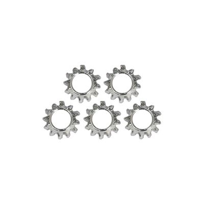 975637 - GARDNER-WESTCOTT Chrome ext. countersunk lockwasher, #8