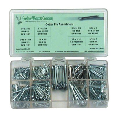 975856 - GARDNER-WESTCOTT Cotter pin assortment tray
