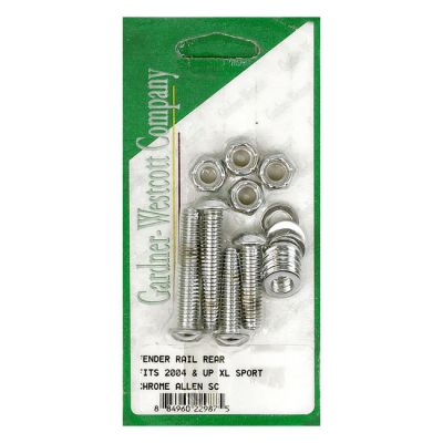 977351 - Gardner-Westcott, fender strut mount kit. Chrome Allen head