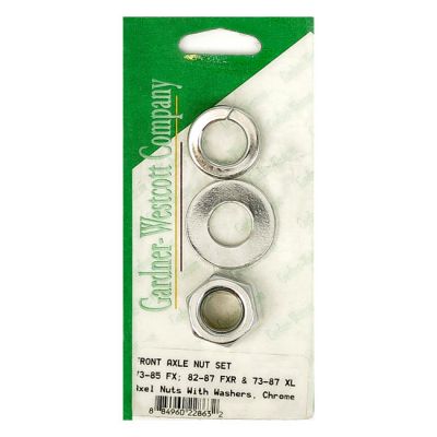 977680 - GARDNER-WESTCOTT Front axle nut set