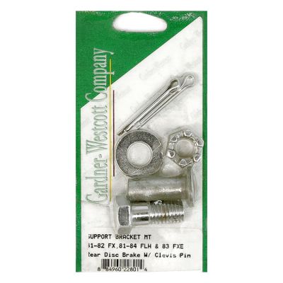 977694 - GARDNER-WESTCOTT Caliper anchor arm mount kit. Chrome