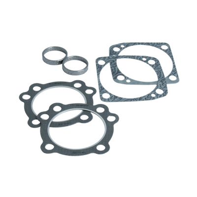 977933 - S&S, cylinder head/base & exhaust gasket kit. 3-1/2