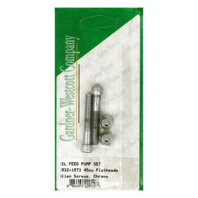 978188 - GARDNER-WESTCOTT Oil feed pump screw set