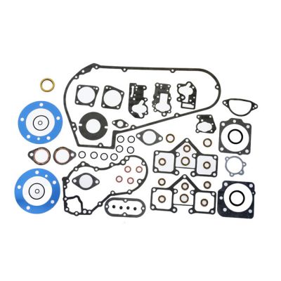 980563 - Athena, motor gasket kit (no oil seals). Early Shovel
