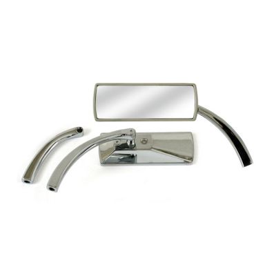980625 - MCS Custom rectangular mirror. Chrome