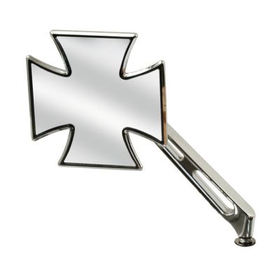 980627 - MCS Maltese cross mirror, left slotted stem
