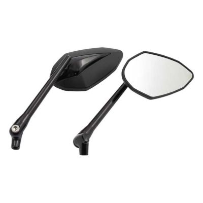 980757 - MCS 'Double Deuce' mirror set. Black head & stem