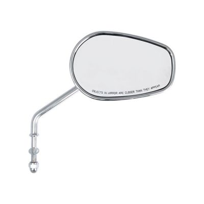 980822 - MCS Riptide tapered mirror set, long stem. Chrome