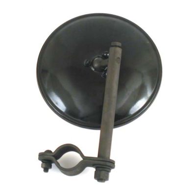 981463 - Samwel Reproduction sidevalve mirror. Black, long stem