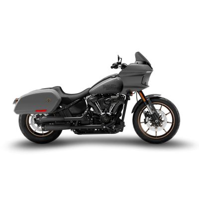 982513 - Zard, M8 Softail 2-2 slip-on muffler set. Matte black