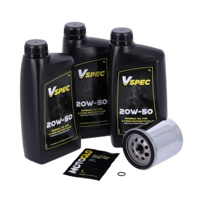 985781 - MCS, engine oil service kit. 20W50 Mineral