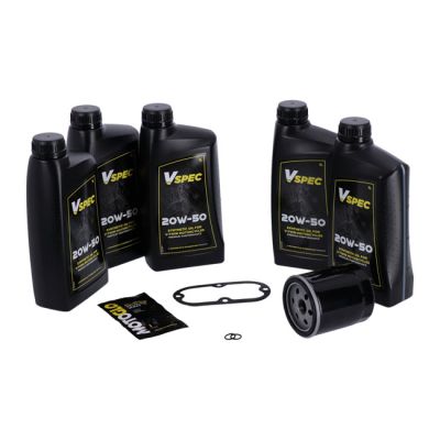 985832 - MCS, 'Big Oil' service kit. Full synthetic. Black filter