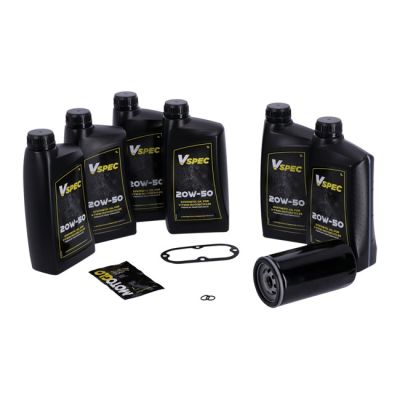 985852 - MCS, 'Big Oil' service kit. Full synthetic. Black filter