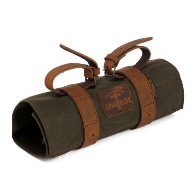 986018 - Longride, toolroll waxed cotton. Khaki