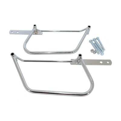 986401 - LongRide, saddlebag holder. Chrome