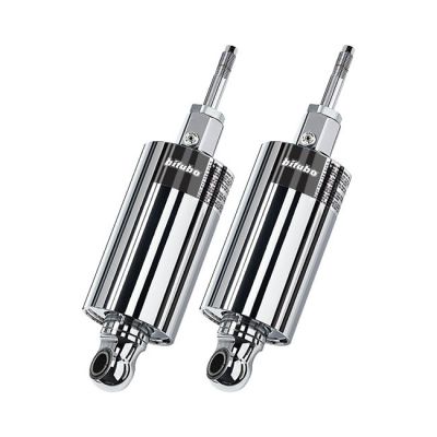 986455 - Bitubo, Twin Cam dual shock absorber set. Chrome