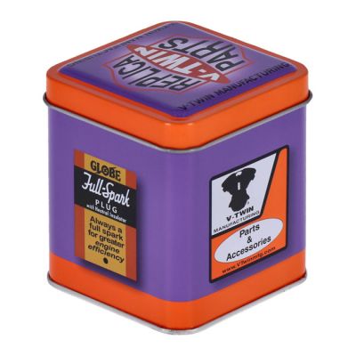 988868 - V-Twin Mfg, Metal box for 2014 pewter motor models