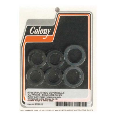 989335 - Colony, 48-E79 B.T. pushrod cover seal kit
