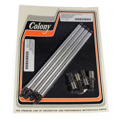 989423 - Colony, aluminum adj. pushrod solid conversion kit. Shovel