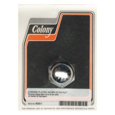 989741 - Colony, fork stem nut. Shoulder base. Acorn