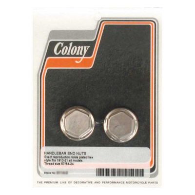 989778 - Colony handlebar end plugs