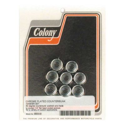 990145 - Colony countersunk flatwashers 1/4