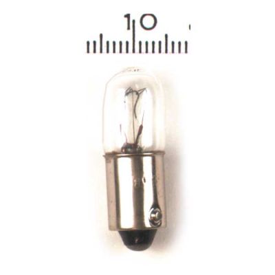 990280 - MCS Light bulb indicator 12v3cp. Clear glass