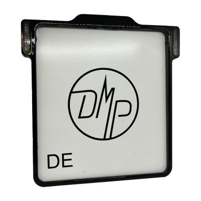 992513 - Danish Motorcycle Parts DMP, 3-1 license plate frame 3.0 DE. Gloss bla...