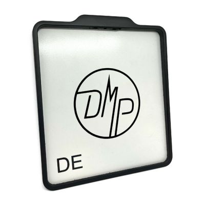 993048 - Danish Motorcycle Parts DMP, license plate frame with light 5.0 DE. Ma...