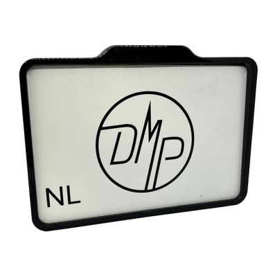 993169 - Danish Motorcycle Parts DMP, license plate frame with light 5.0 NL BE....