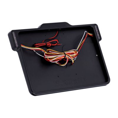 993177 - Danish Motorcycle Parts DMP, 3-1 license plate frame 3.0 NL BE. Matte ...