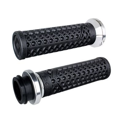 993451 - ODI, V-twin lock-on grips vans signature, tbw. black/silver