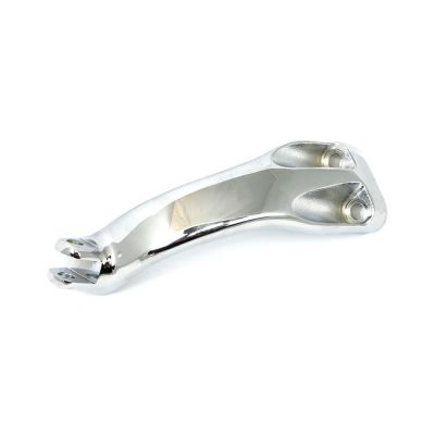 994800 - MCS XL Sportster rider foot peg bracket, left. Chrome