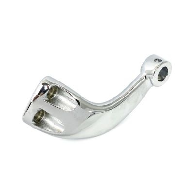 994801 - MCS XL Sportster rider foot peg bracket, right. Chrome